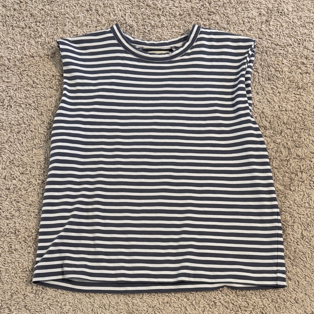 Madewell Striped Sleeveless Top